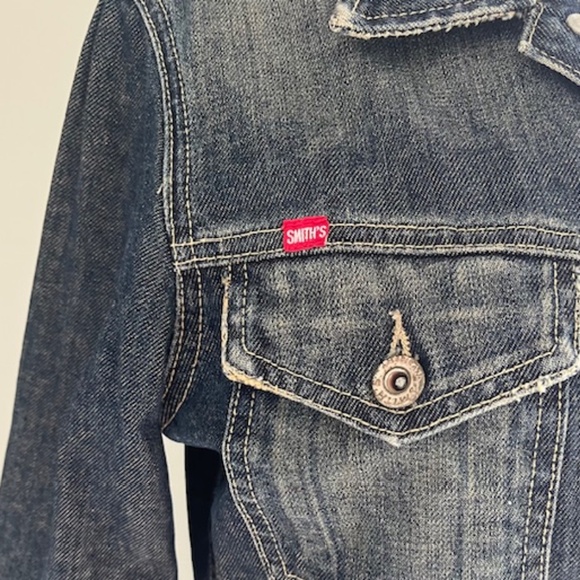 Vintage Smiths Denim Woman's Jacket Large - Picture 4 of 6